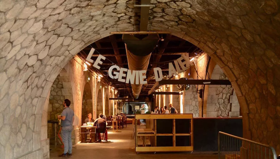 Illustration pour Le centre culturel éphémère, le Génie d&rsquo;Alex, remplace le Showcase et inaugure sa résidence aujourd&rsquo;hui