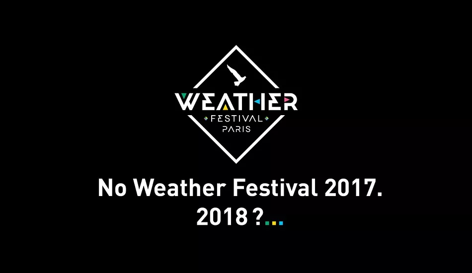 Illustration pour C’est confirmé : il n’y aura pas d’édition 2017 du Weather Festival