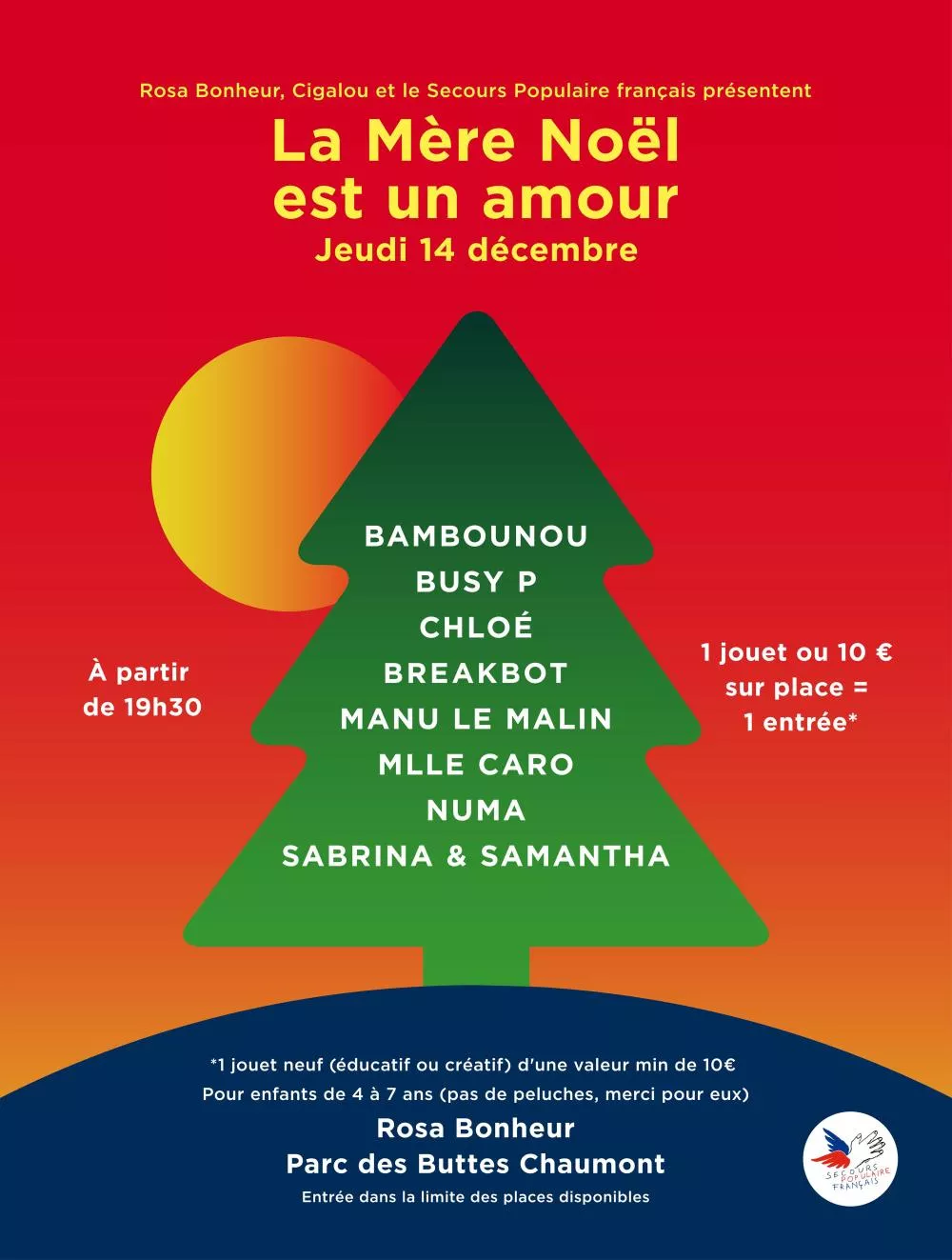 Illustration pour La mère noël est un amour