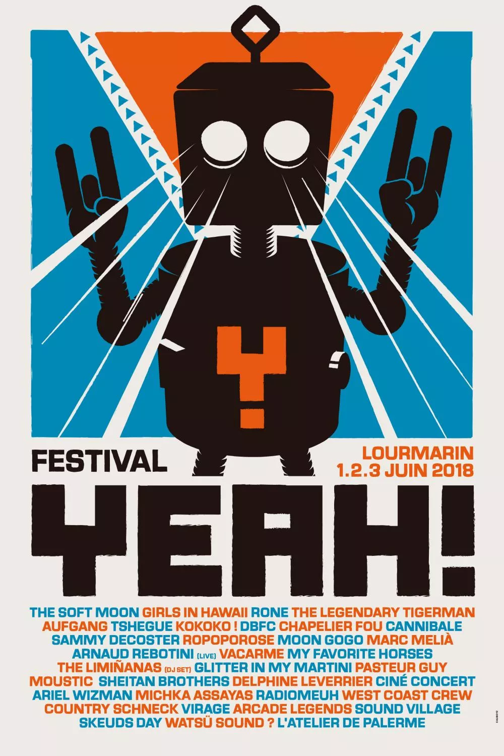 Illustration pour afficheyeah2018