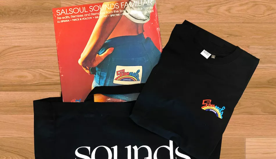 Illustration pour Concours&nbsp;: gagnez le vinyle du nouveau Salsoul et des goodies de Sounds Familiar