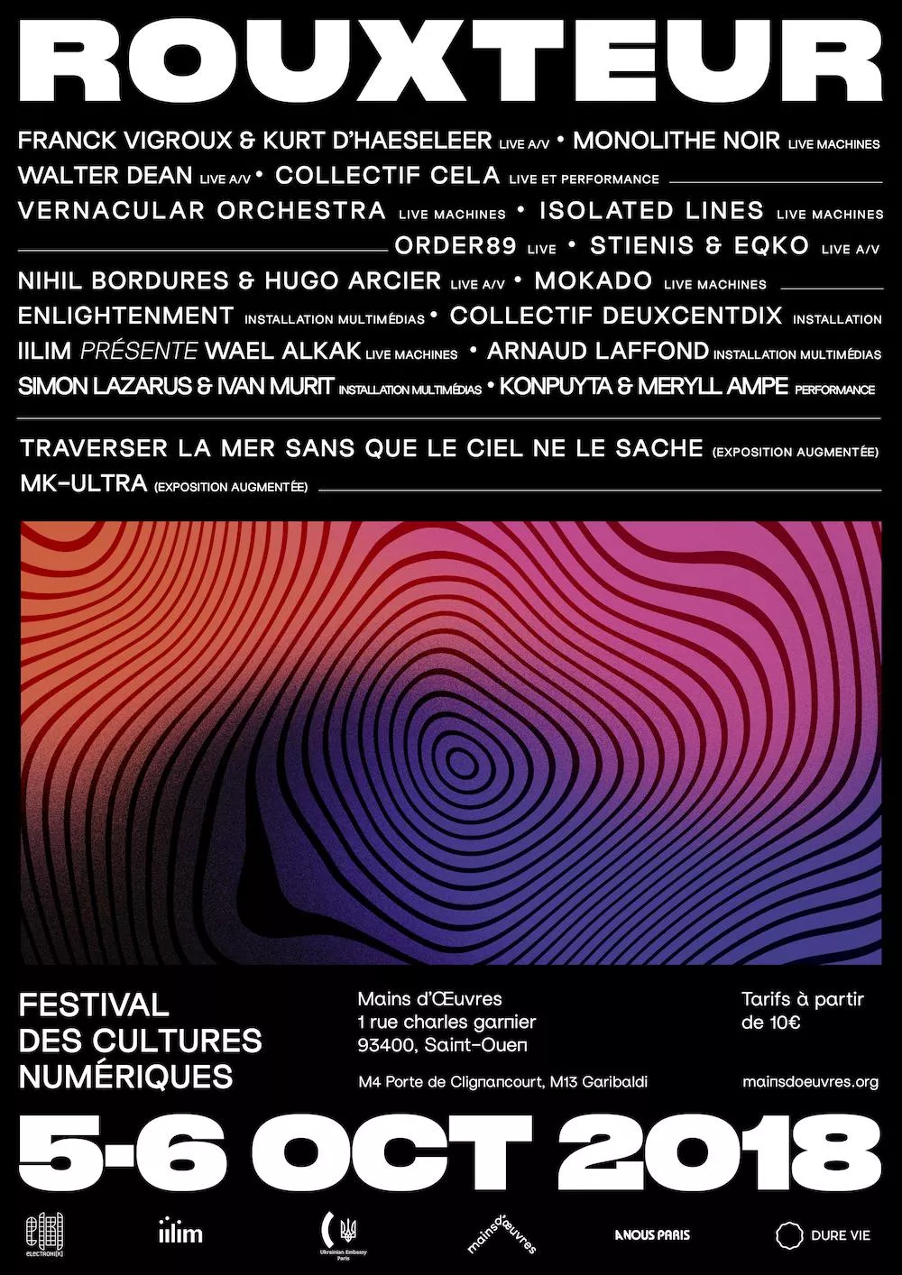 Illustration pour ROUXTEUR_LINEUP_RVB