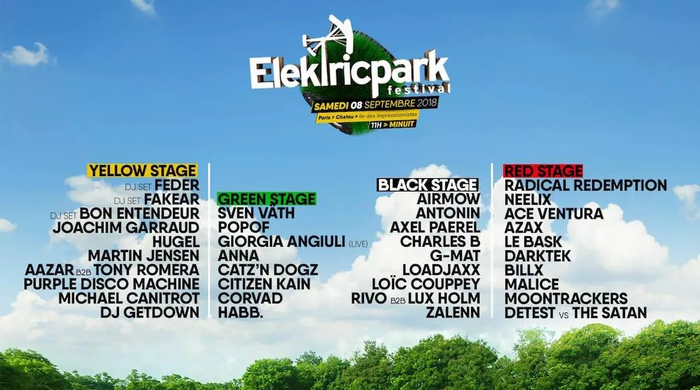 Illustration pour elektric park