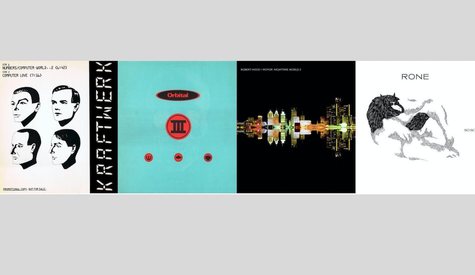 Illustration pour « Techno 100 », ton nouveau livre de chevet qui retrace l&rsquo;histoire de la techno