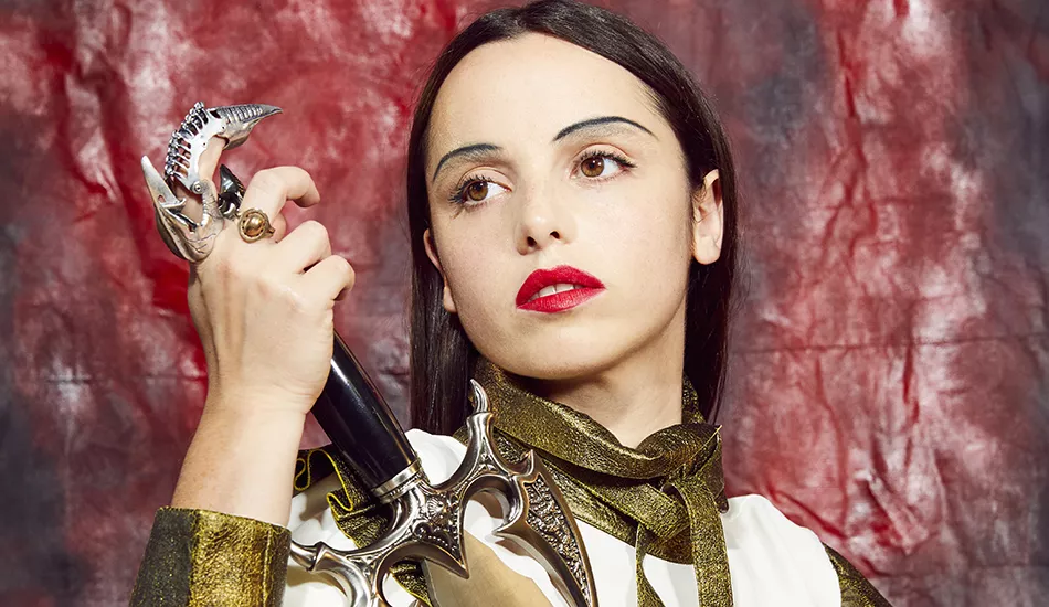 Illustration pour Paul Seul remixe Mathilde Fernandez dans un mélange improbable de gabber et de chanson française