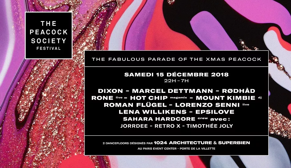 Illustration pour The Peacock Society annule son édition hiver