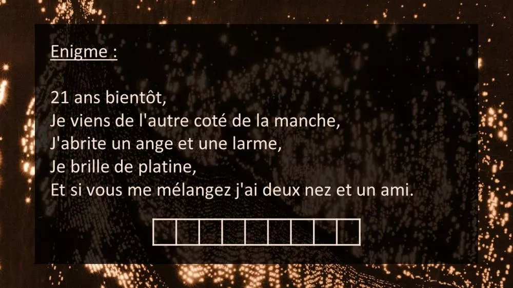 Illustration pour Enigme