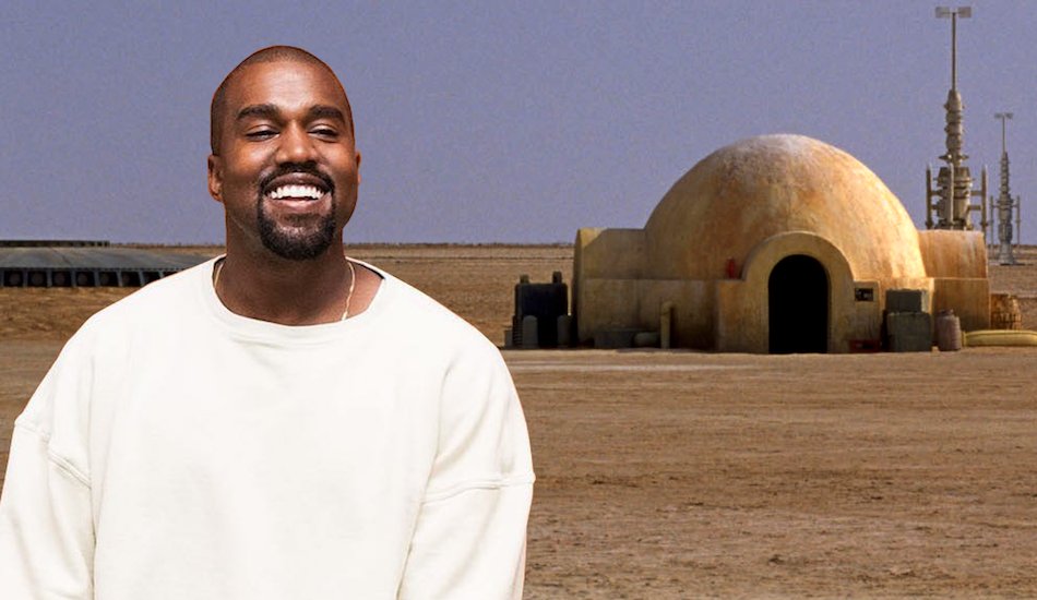 Illustration pour Kanye West construit des logements à bas coût inspirés de Star Wars