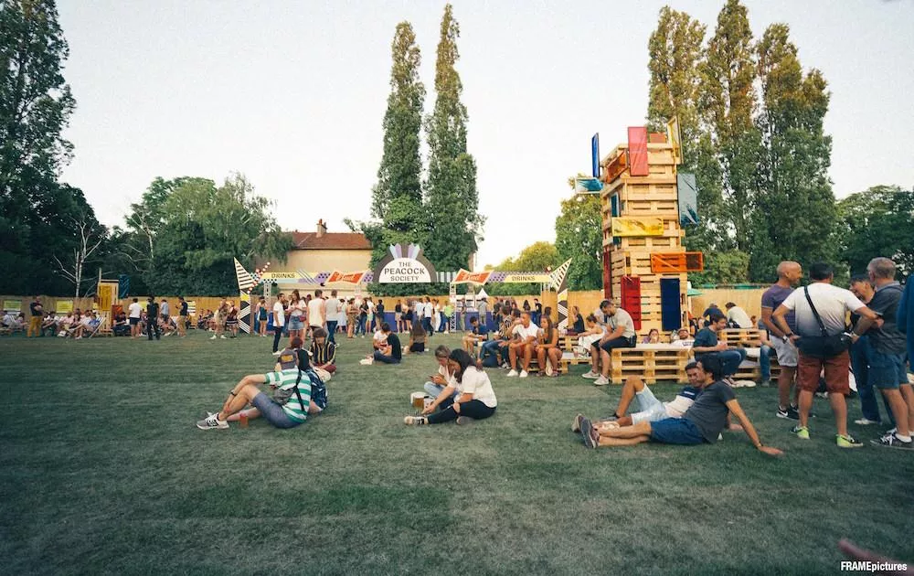 Terrasse du Peacock Society Festival 2019