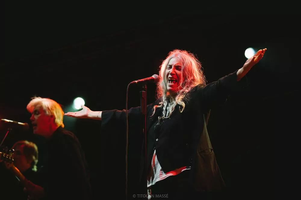 Illustration pour Patti Smith Check In