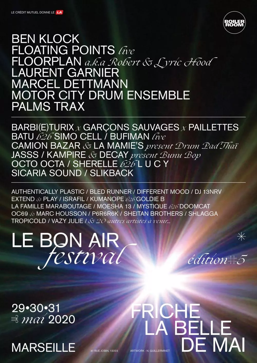 Illustration pour Le Bon Air Festival 2020