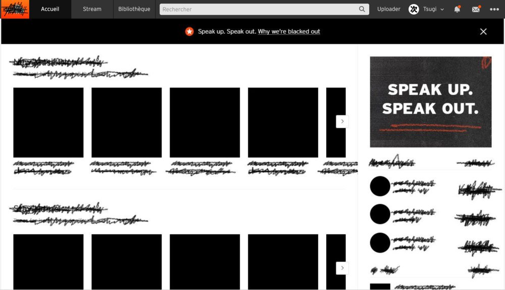 Illustration pour soundcloud