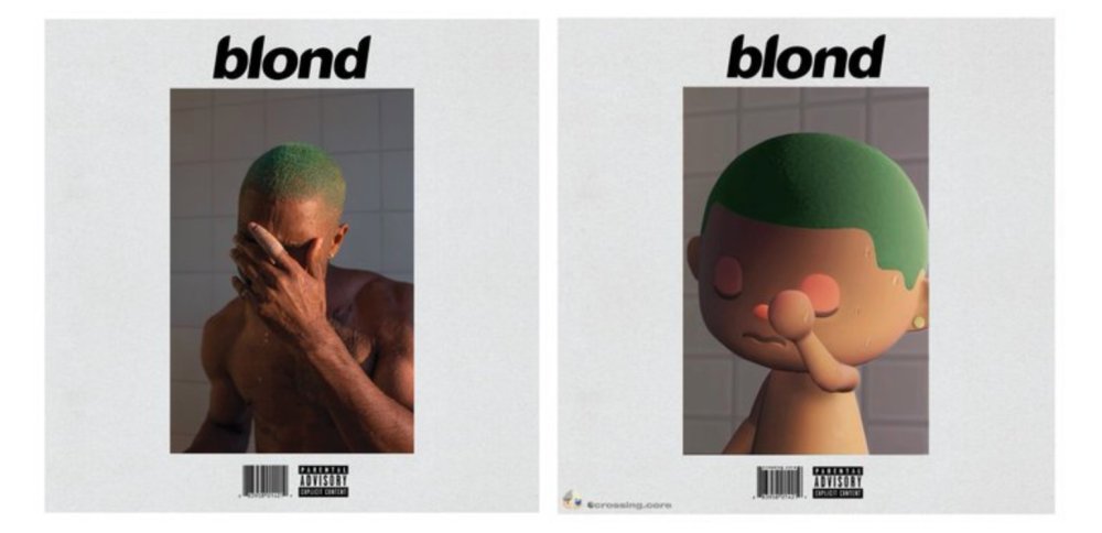 Illustration pour Mignons ces artworks d&rsquo;albums de hip-hop façon Animal Crossing