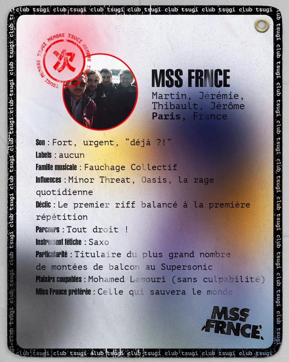 Illustration pour MSS FRNCE