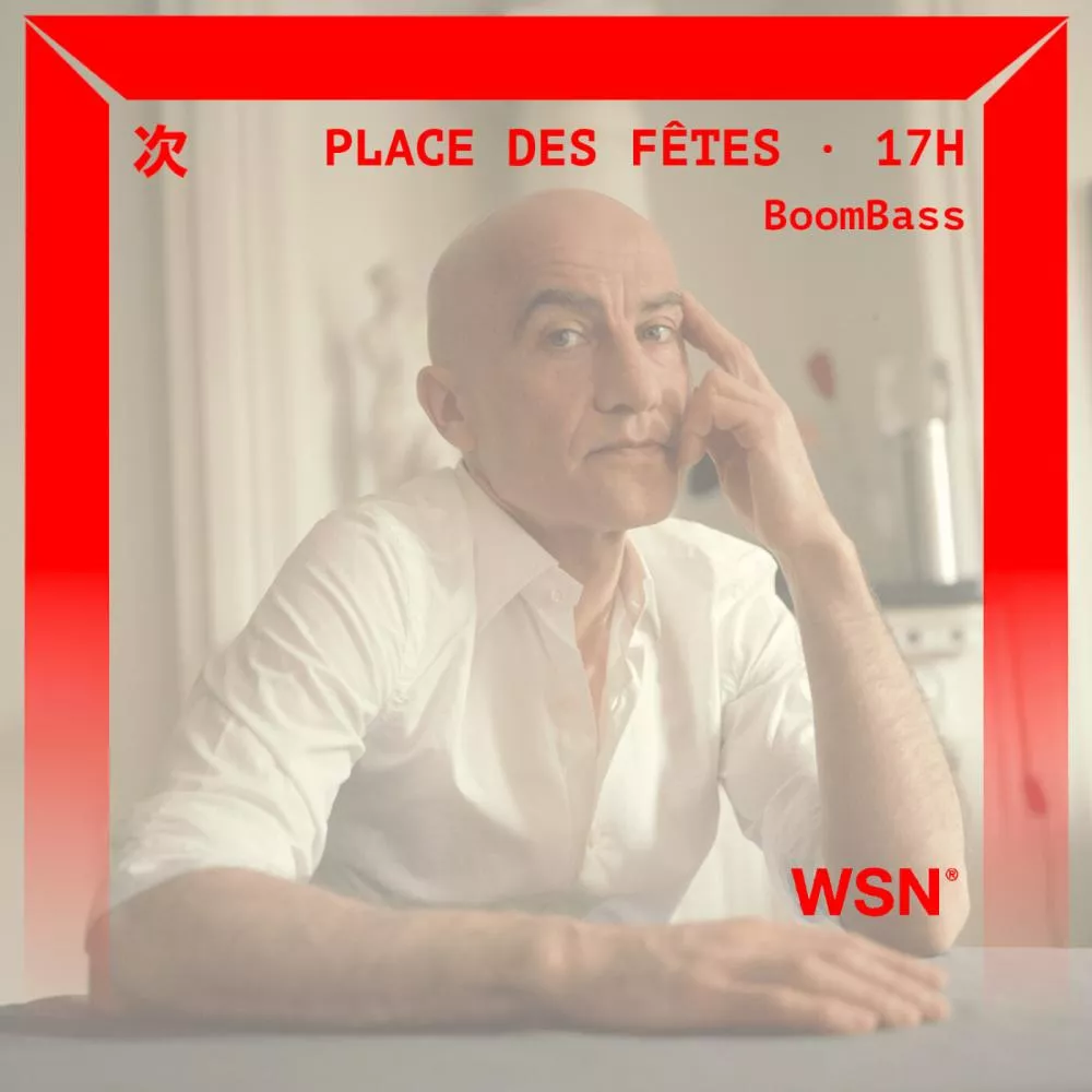 Avec Boombass en direct du Who's Next