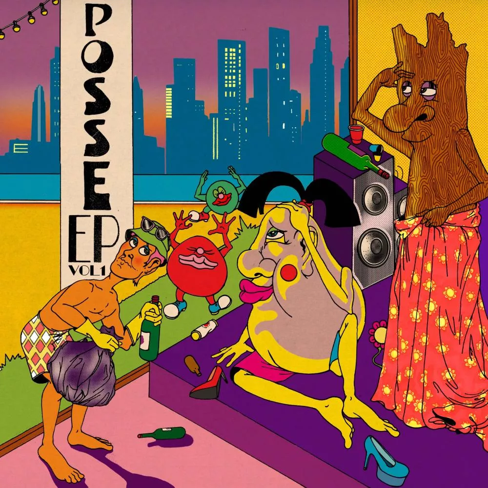 Illustration pour Metronomy_Posse EP Volume 1_3500x3500_5060899079247