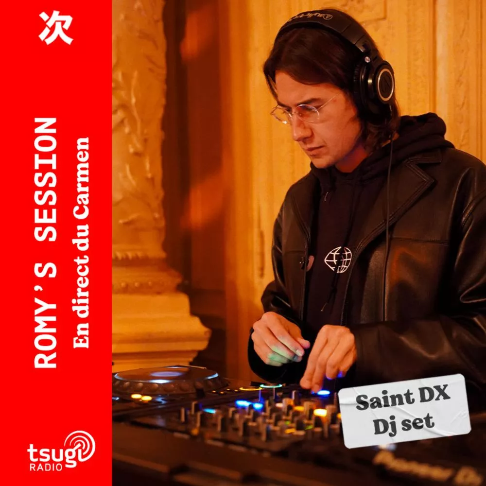 Saint DX en Dj set au Carmen pour les Romy's Session