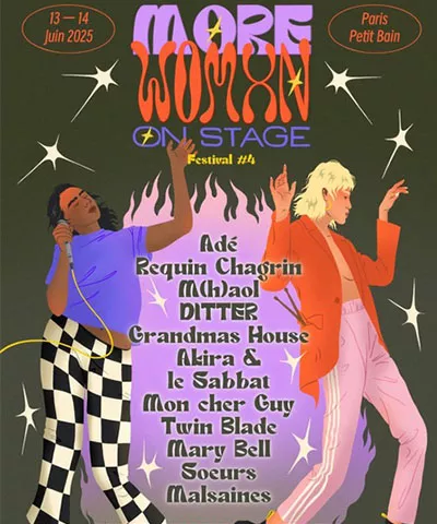 Illustration pour More Womxn On Stage, le festival s&rsquo;accorde au féminin