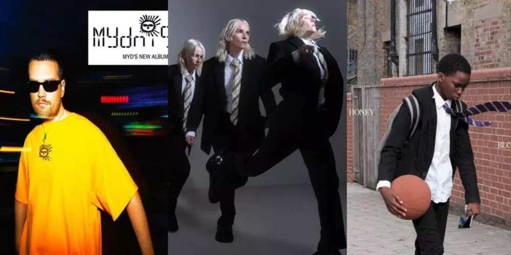 Pochette de "Loved" © Parcels | Pochette de "HUMANiSE" © HAAi | Pochette de "Essex Honey" © Blood Orange