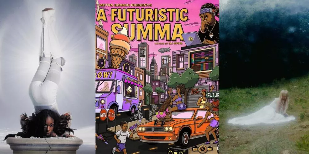 Cover de "The Starrr of the Queen of Life" © Debby Friday | Cover de "A Futuristic Summa" © Metro Boomin | Cover de "If Not Winter" © Wisp