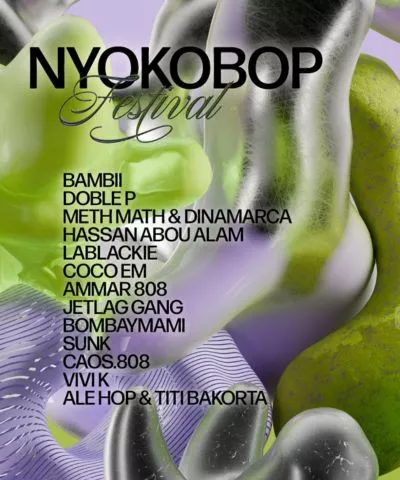 Affiche NYOKOBOP 2025 © NYOKOBOP