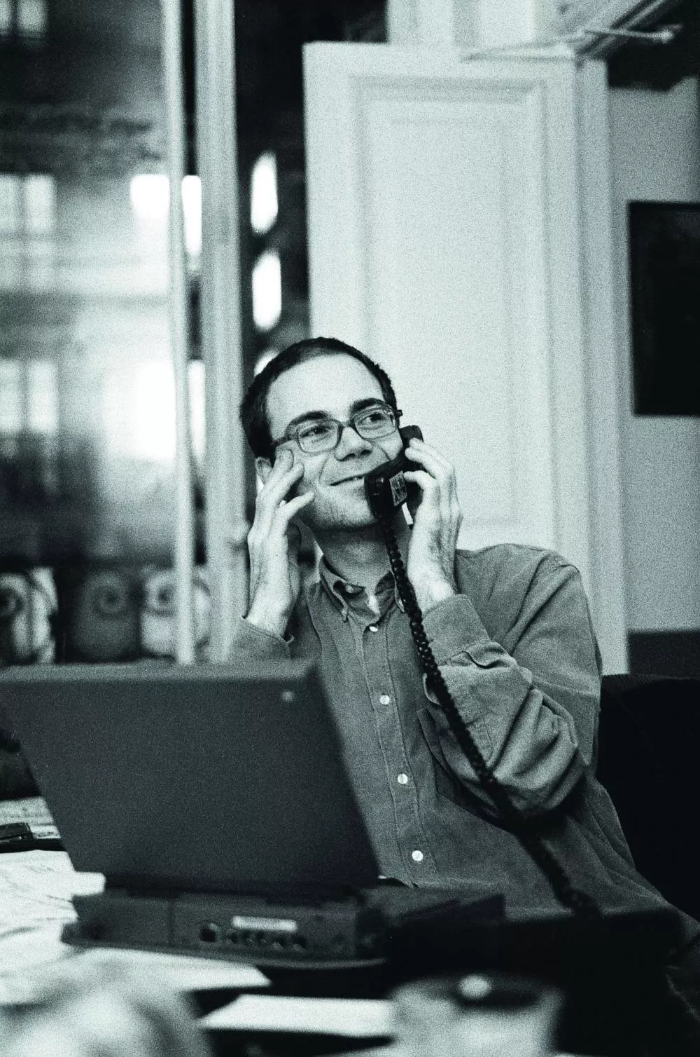 Christophe Vix / Radio FG / Rue de Rivoli Paris 1996 © Photo Olivier Degorce / Livre "Radio FG" / Editions La Table Ronde / Gallimard