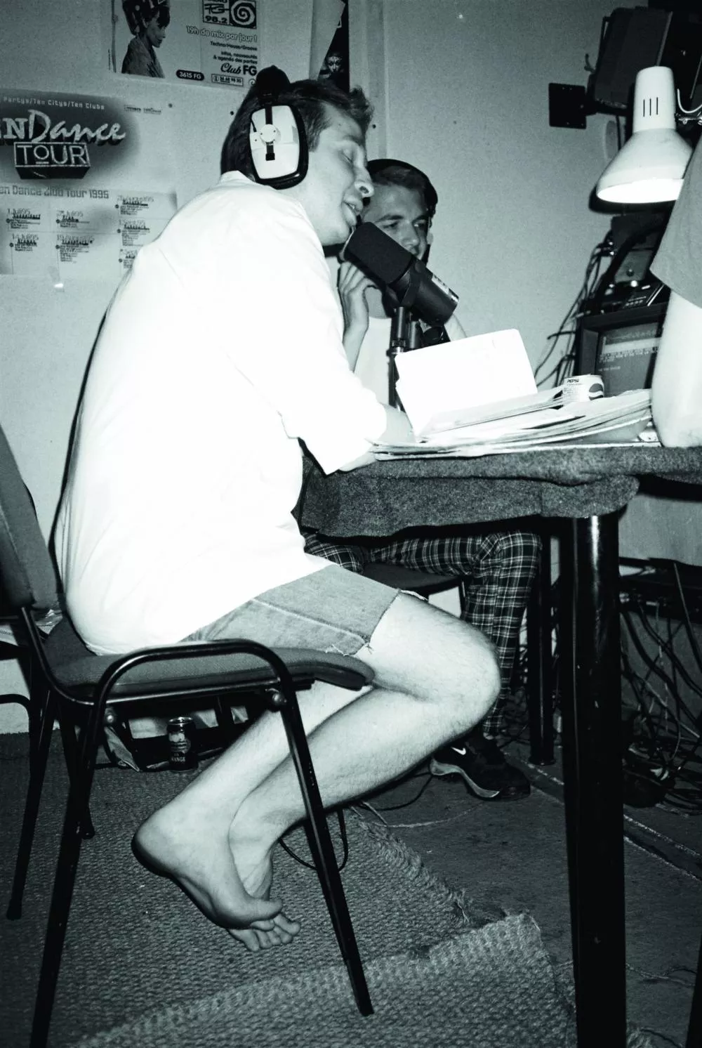 Jean-Yves Leloup / Radio FG / Rue de Rivoli Paris 1995 © Olivier Degorce / Livre "Radio FG" / Editions La Table Ronde / Gallimard