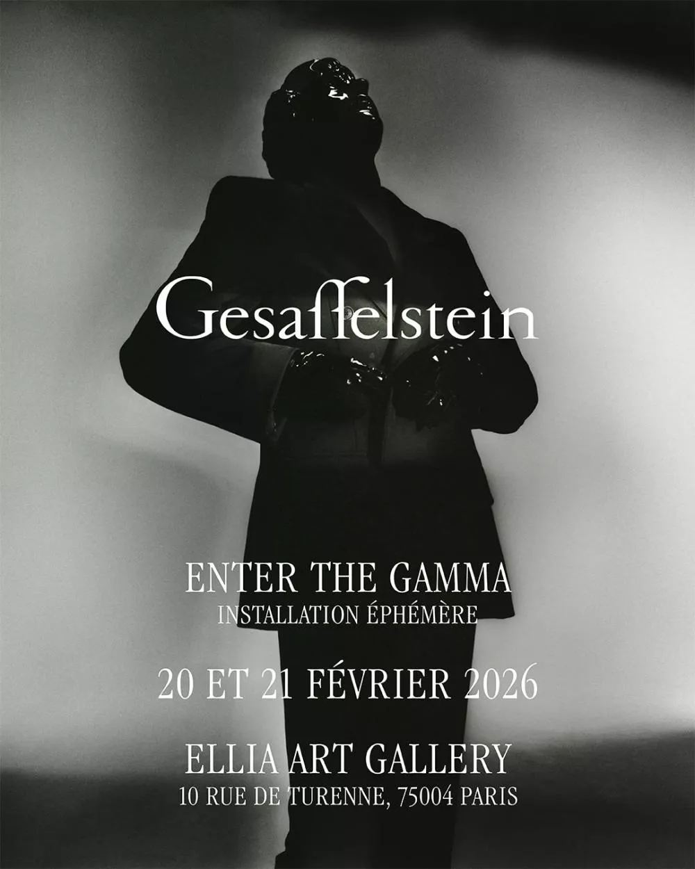 Gesaffelstein installation éphémère paris
