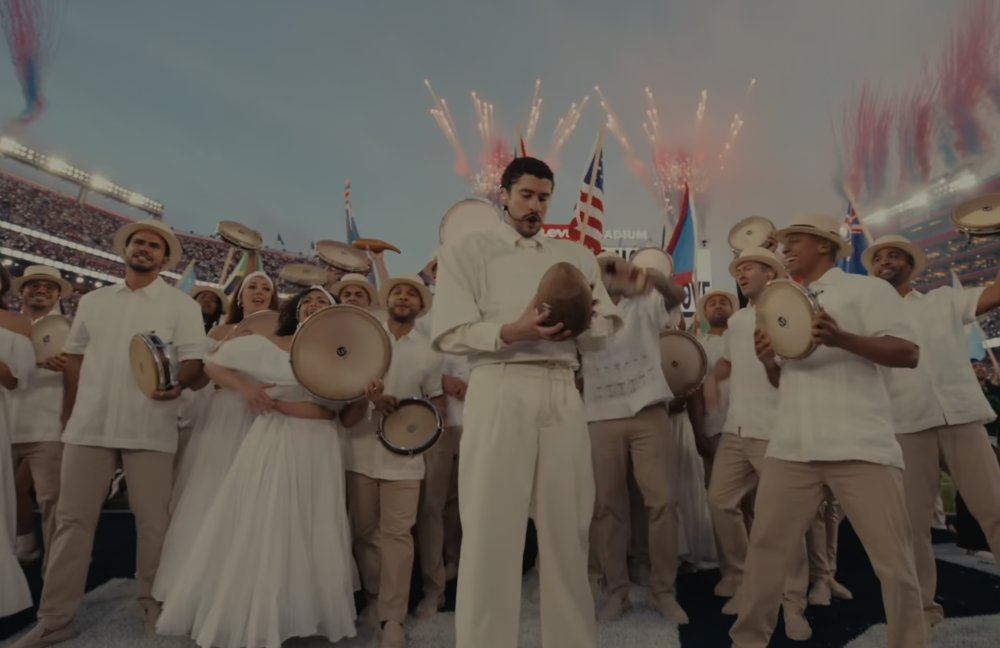 Bad Bunny Super Bowl god bless america