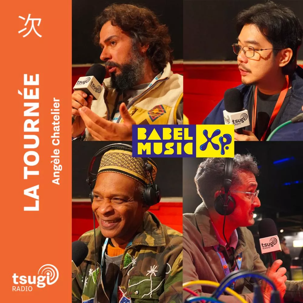 Illustration pour Babel Music XP · Super Parquet, Isam Elias, Top Sarun, Érol Josué, Olivier Rey et Célia Wa en live