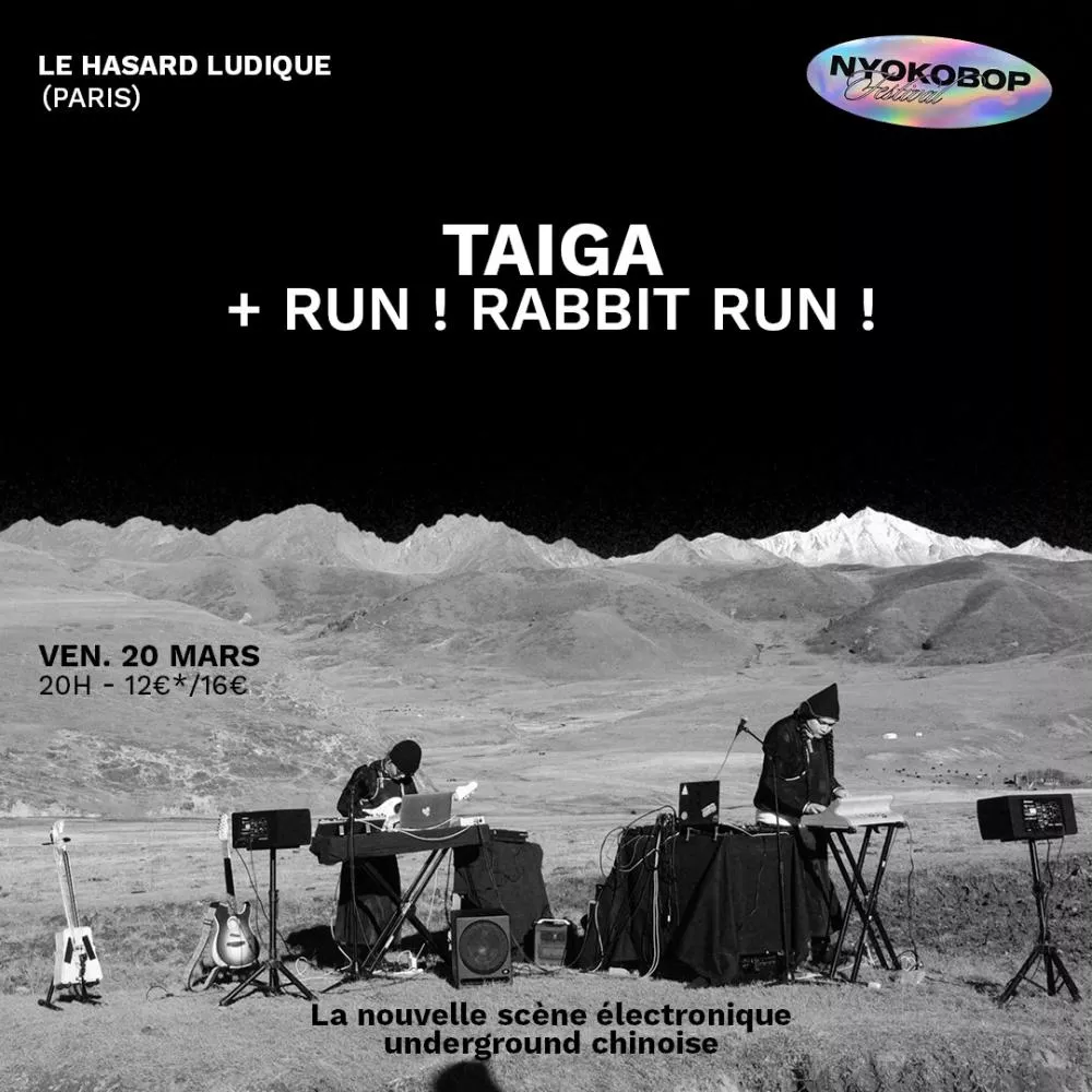 Soirée Taiga + Run ! Rabbit Run ! le 20 mars au Hasard Ludique © DR