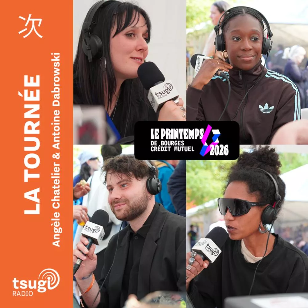 Illustration pour Le Printemps de Bourges · Juste Shani, Adés The Planet, aupinard, Iris2000, Holeteeth, Mathis Akengin