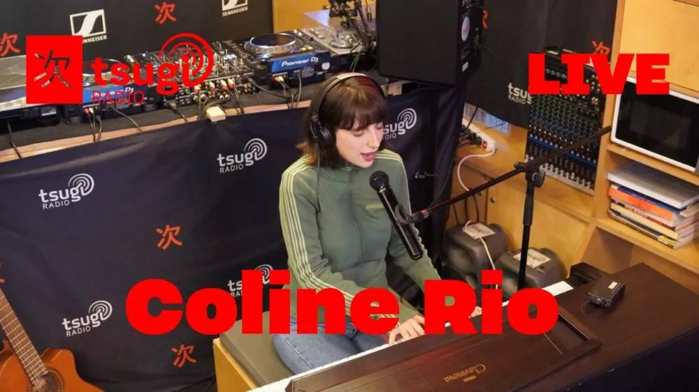 Illustration pour Tsugi Radio&nbsp;: Coline Rio interprète « Capitaine » en live