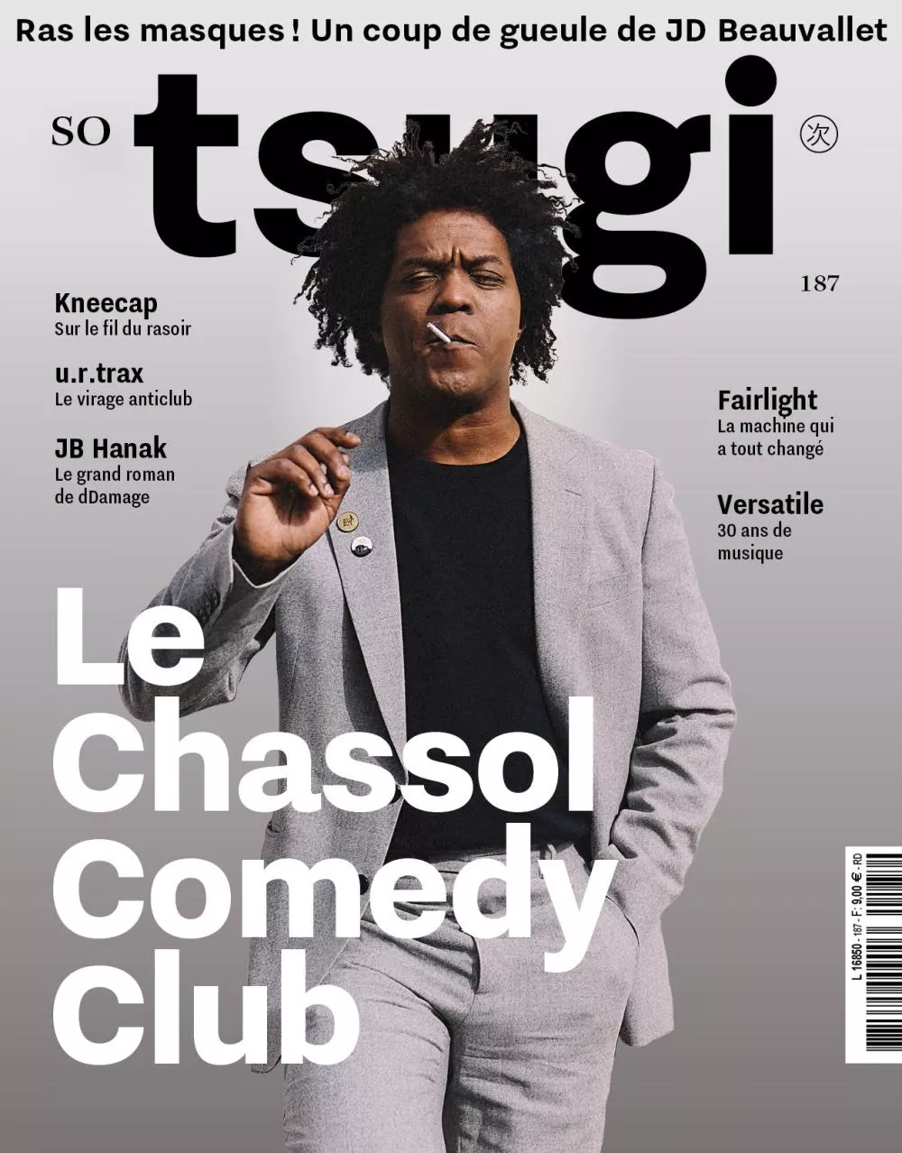 Chassol en couverture du n°187 Tsugi Goldie Williams