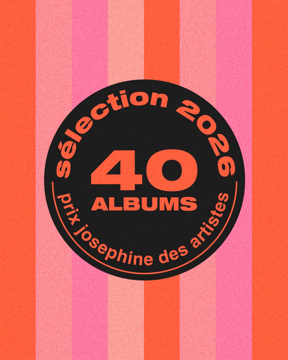 Illustration pour LeLes 40 albums en lice pour les prix Joséphine ont été annoncés