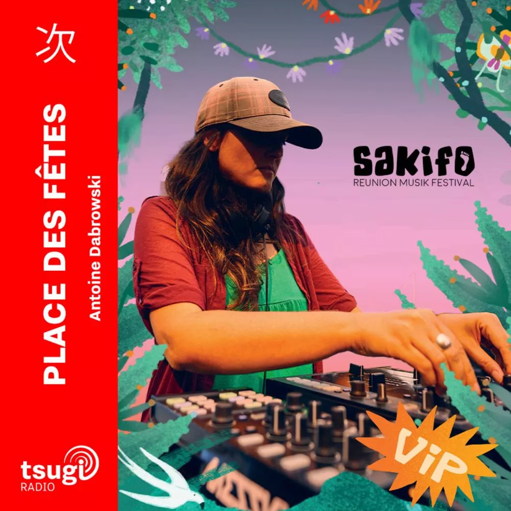 Illustration pour Sakifo Festival avec Jerome Galabert et Messkla (DJ SET)