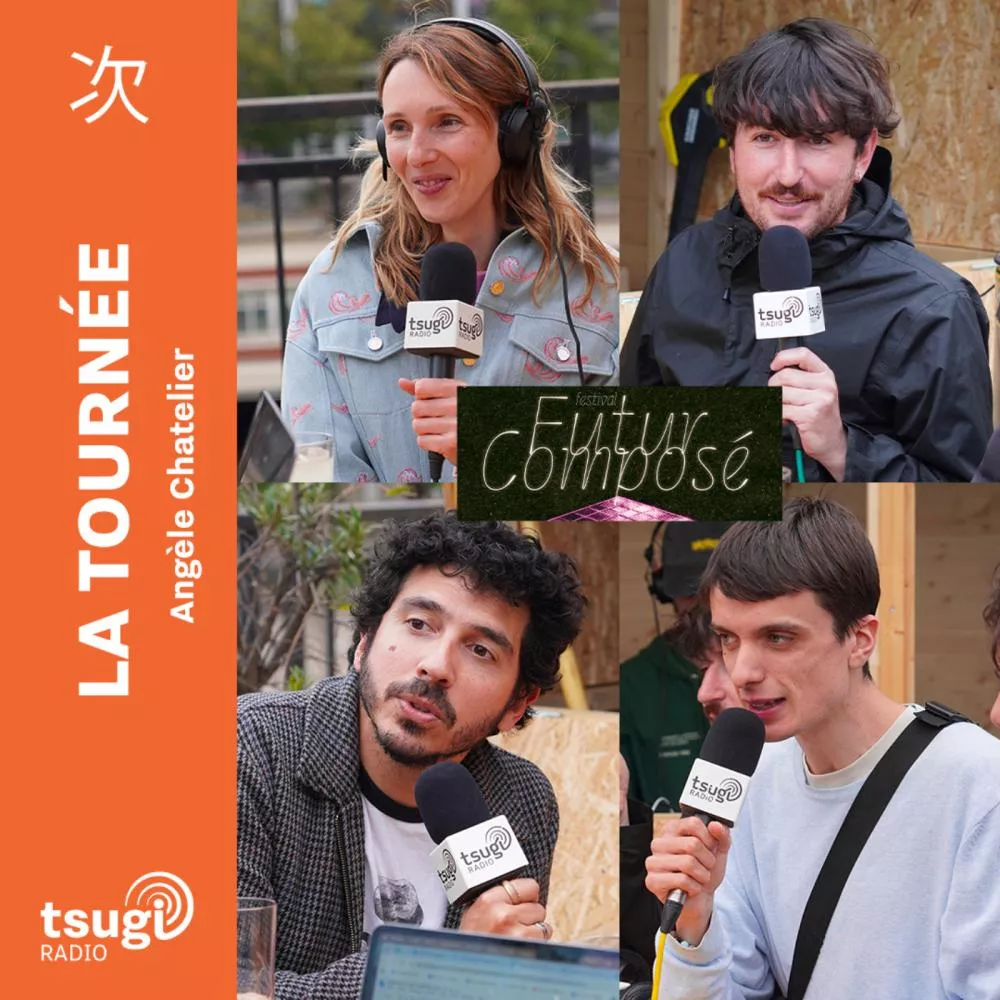 Illustration pour La Tournée · Futur Composé avec Gwendoline, Pauline Clément, Stephan Durand, Christophe L’huillier, Manon Osika, Gaspard et Raphael (Les Papotins)