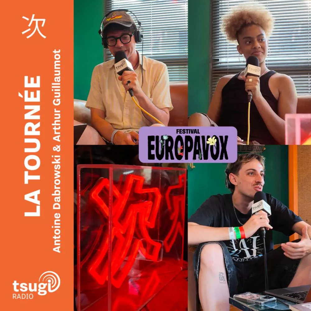 Illustration pour La Tournée · Europavox avec Nina Eba, Aby Coulibaly, Dressed Like Boys, Perrine Delteil et François Audigier