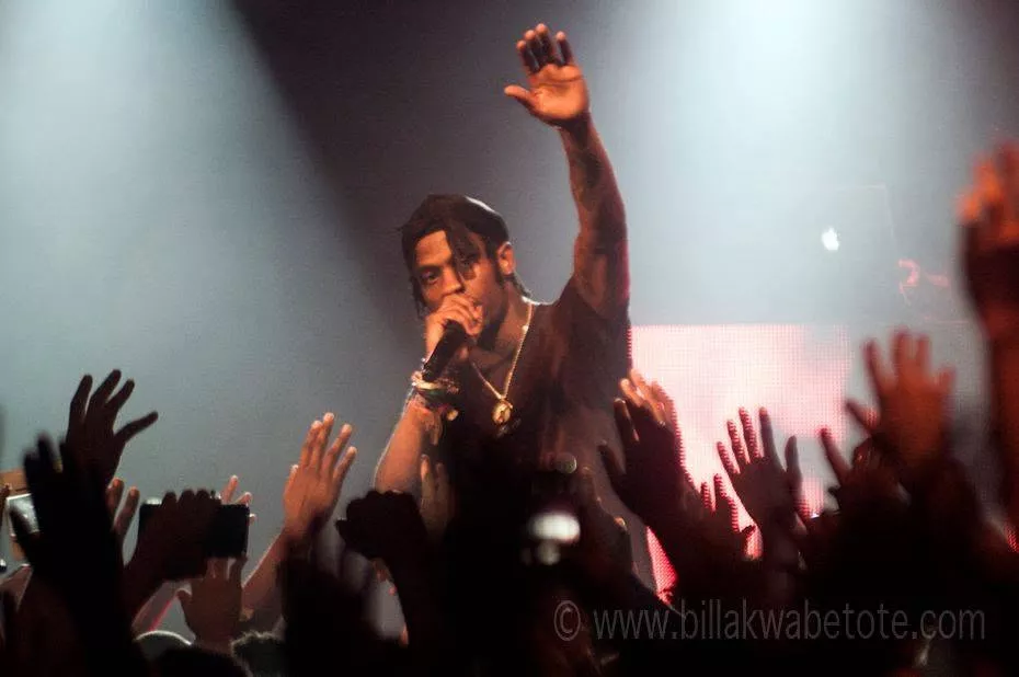 Travis Scott au Festival d'Été du Cabaret Sauvage 2015 Bill Akwa Bétotè