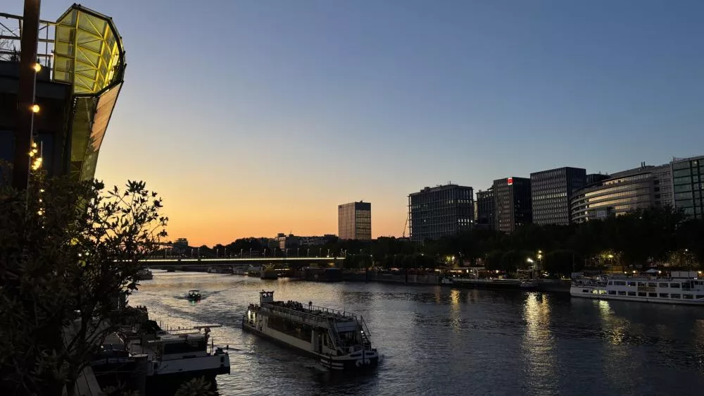 Le couché de soleil
