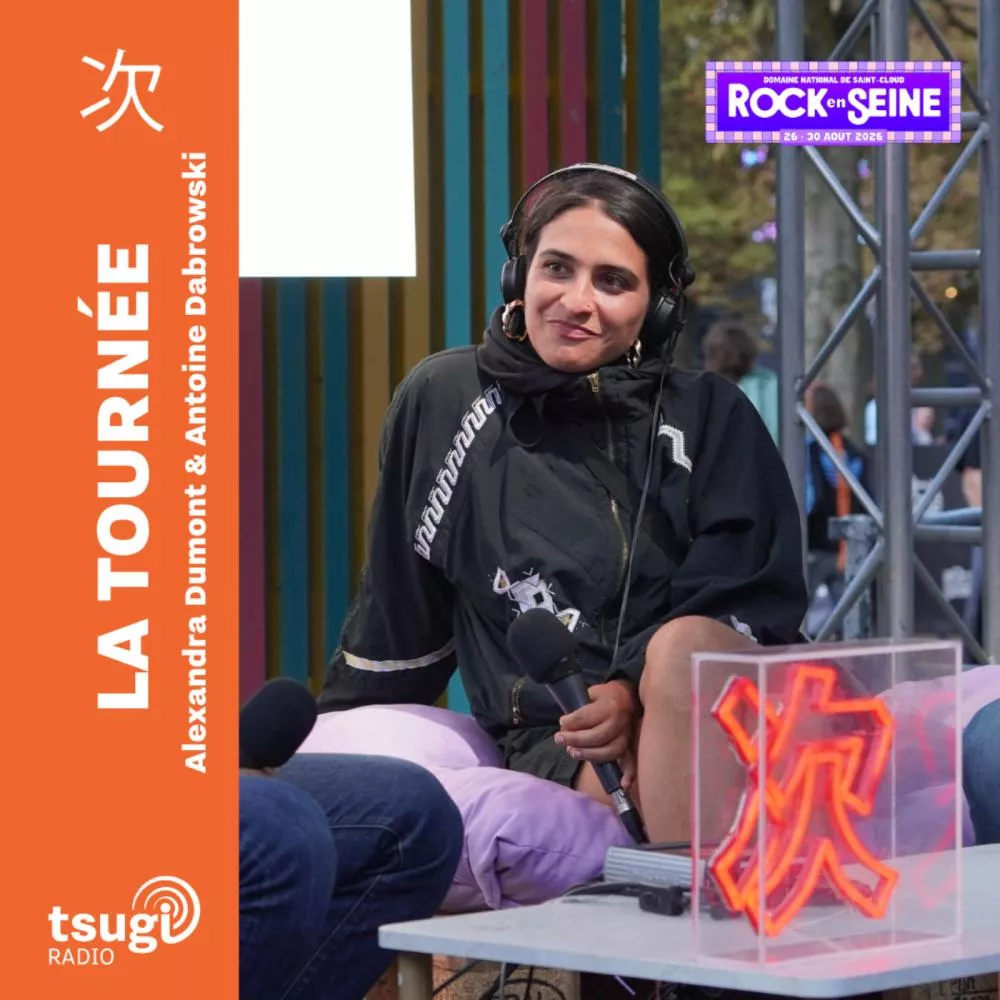 Illustration pour La Tournée · Rock en Seine avec Mady Street, Jain, Jessica93, Magi Merlin et Kem Lalot