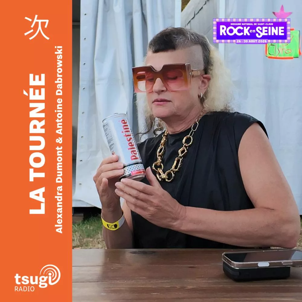 Illustration pour La Tournée · Rock en Seine avec Peaches, Île de Garde et Arthur Fu Bandini